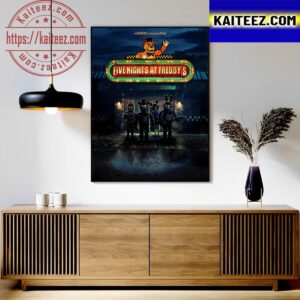 International Poster For Five Nights At Freddys Art Decor Poster Canvas