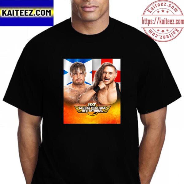 Joe Coffey Vs Pete Butch Dunne In The WWE NXT Global Heritage Invitational Final Vintage T-Shirt