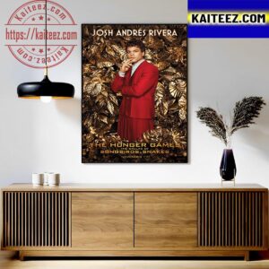 Josh Andres Rivera as Sejanus Plinth In The Hunger Games The Ballad Of Songbirds And Snakes Art Decor Poster Canvas