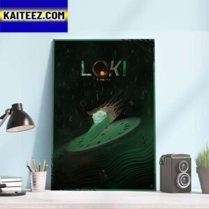 Loki Season 2 Poster Illustration Art Decor Poster Canvas
