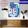 Matt Olson 52 HR Is The Most In A Single Season In Atlanta Braves History Art Decor Poster Canvas