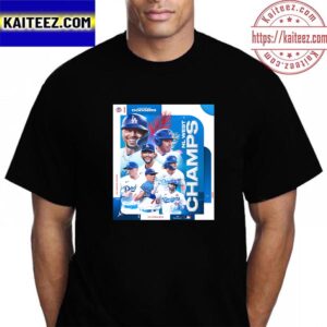 Los Angeles Dodgers are 2023 MLB NL West Division Champions Vintage T-Shirt