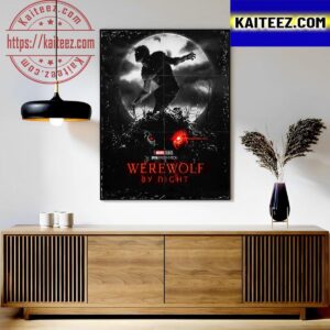 Marvel Studios Special Presentation Werewolf By Night Poster Art Decor Poster Canvas