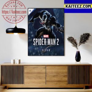 Marvels Spider-Man 2 Venom Poster Art Decor Poster Canvas
