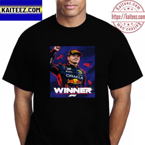 Max Verstappen Is The Winner At Monza Italian GP Vintage T-Shirt