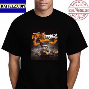 McLaren F1 Oscar Piastri Is The First Rookie On The F1 Podium Since 2017 Vintage T-Shirt