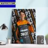 McLaren F1 Oscar Piastri Is The First Rookie On The F1 Podium Since 2017 Art Decor Poster Canvas