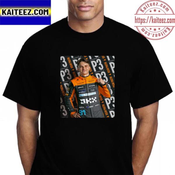 McLaren F1 Oscar Piastri You Are On The Formula 1 Podium Vintage T-Shirt