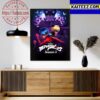 Minnesota Vikings Justin Jefferson Passes Randy Moss For Most Game With 150+ REC YDS Art Decor Poster Canvas