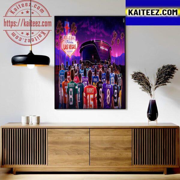 NFL Kickoff 2023 The Journey To SBLVIII Starts Art Decor Poster Canvas