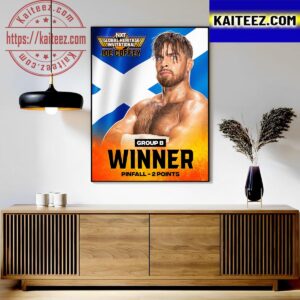 NXT Global Heritage Invitational Joe Coffey Group B Winner Pinfall 2 Points Art Decor Poster Canvas