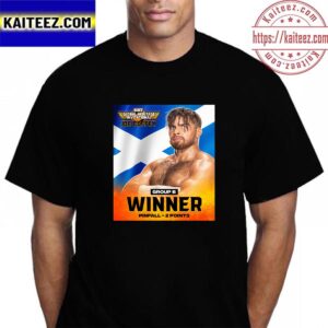 NXT Global Heritage Invitational Joe Coffey Group B Winner Pinfall 2 Points Vintage T-Shirt
