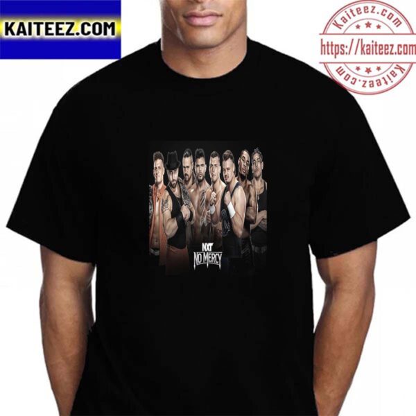 NXT Tag Team Titles Fatal 4-Way Match At NXT No Mercy Vintage T-Shirt