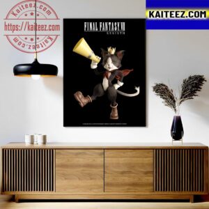 New Poster For Cait Sith In Final Fantasy VII Rebirth Art Decor Poster Canvas