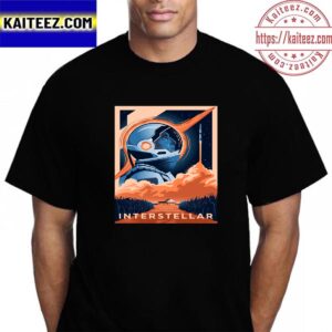 New Poster For Interstellar Movie Vintage T-Shirt