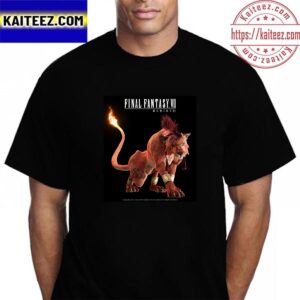New Poster For Red XIII In Final Fantasy VII Rebirth Vintage T-Shirt