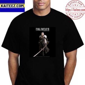 New Poster For Sephiroth In Final Fantasy VII Rebirth Vintage T-Shirt