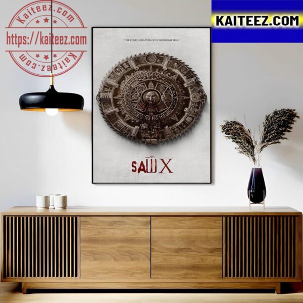 New Saw X Poster Art Decor Poster Canvas