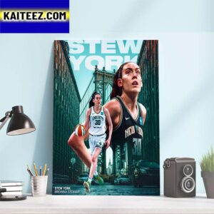 New York Liberty Breanna Stewart Is The 2023 WNBA MVP Art Decor Poster Canvas