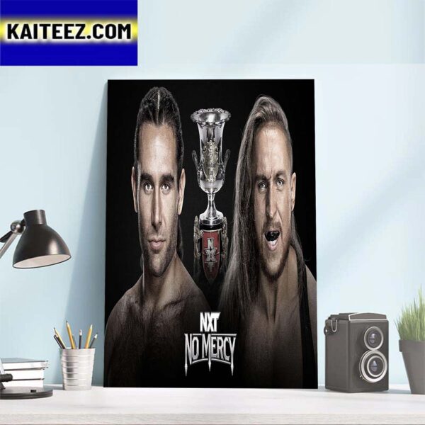 Noam Dar Vs Butch For NXT Heritage Cup At NXT No Mercy Art Decor Poster Canvas