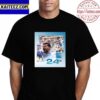 Novak Djokovic 24 Grand Slam Singles Champion Titles Vintage T-Shirt