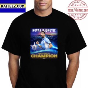 Novak Djokovic Is The 2023 US Open Mens Singles Champion Vintage T-Shirt
