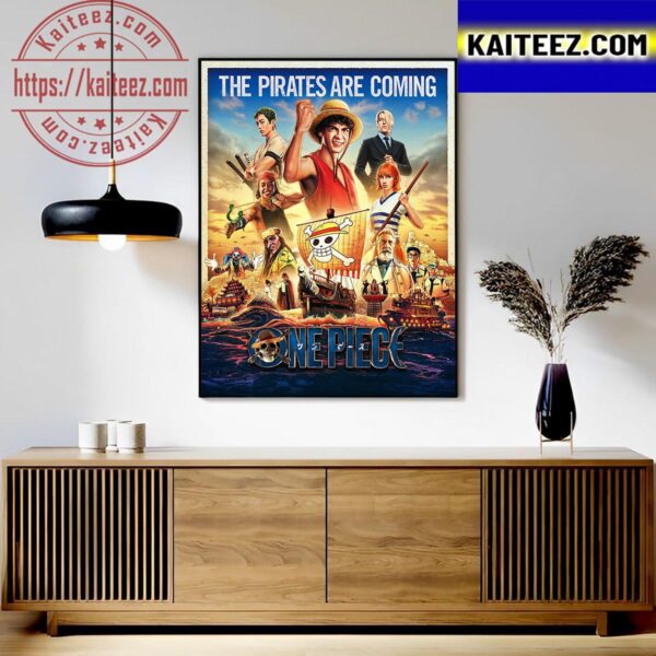 Official New One Piece 2023 Poster The Pirates Are Coming Art Decor Poster Canvas