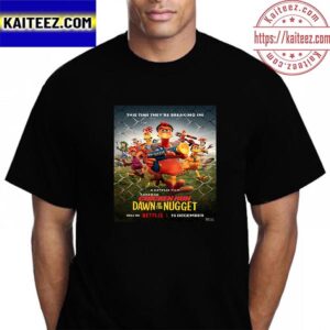 Official Poster For Chicken Run Dawn Of The Nugget Vintage T-Shirt