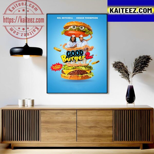 Official Poster For Good Burger 2 Art Decor Poster Canvas