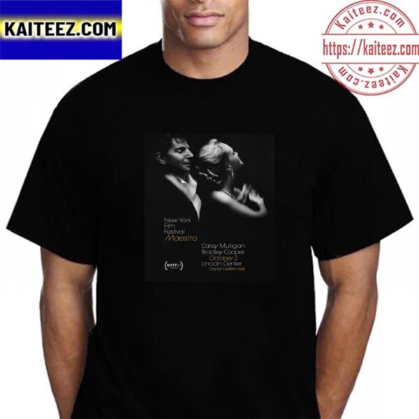 Official Poster For Maestro at New York Film Festival Vintage T-Shirt
