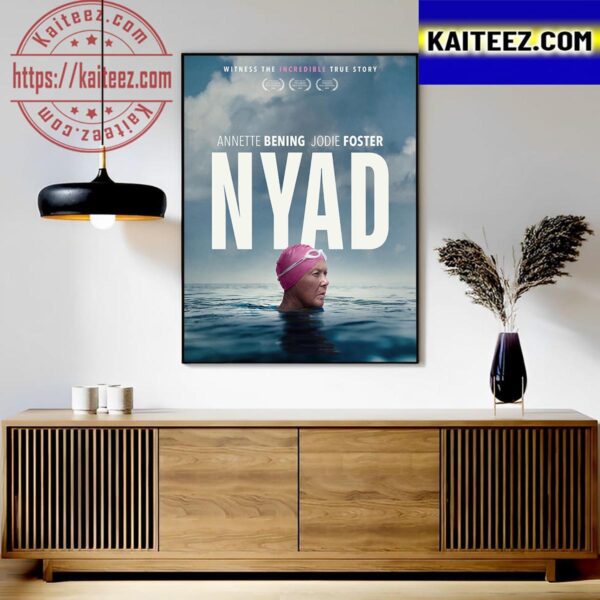 Official Poster For NYAD With Starring Annette Bening And Jodie Foster Art Decor Poster Canvas