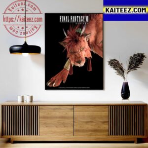 Official Poster For Red XIII In Final Fantasy VII Rebirth Art Decor Poster Canvas