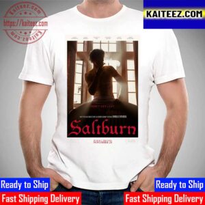 Official Poster For Saltburn Of Emerald Fennell With Starring Jacob Elordi And Barry Keoghan Vintage T-Shirt