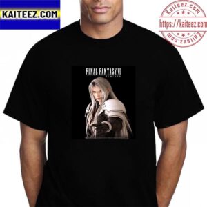 Official Poster For Sephiroth In Final Fantasy VII Rebirth Vintage T-Shirt