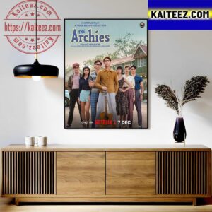 Official Poster For The Archies 2023 Art Decor Poster Canvas