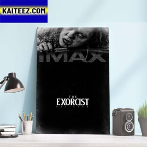 Official Poster For The Exorcist Believer IMAX Poster Art Decor Poster Canvas