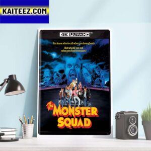 Official Poster For The Monster Squad Art Decor Poster Canvas