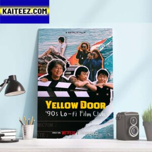 Official Poster For Yellow Door Of 90s Lo-Fi Film Club Art Decor Poster Canvas