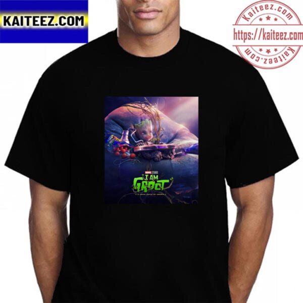 Official Poster I Am Groot Season 2 A Fresh Batch Of Shorts Of Marvel Studios Vintage T-Shirt
