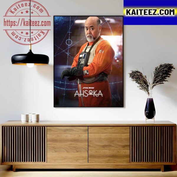 Paul Sun-Hyung Lee as Carson Teva In Star Wars Ahsoka Art Decor Poster Canvas