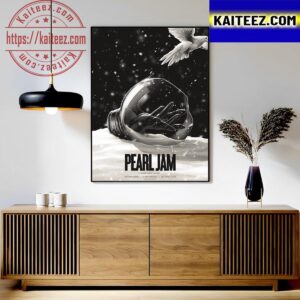 Pearl Jam Concert Poster For Pearl Jam In St Paul Minnesota September 2 2023 Art Decor Poster Canvas