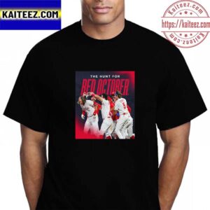 Philadelphia Phillies The Hunt For Red October Vintage T-Shirt