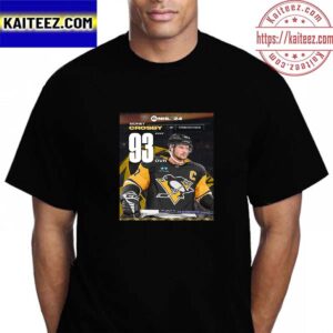 Pittsburgh Penguins Sidney Crosby Rating At EA Sports NHL 24 Vintage T-Shirt