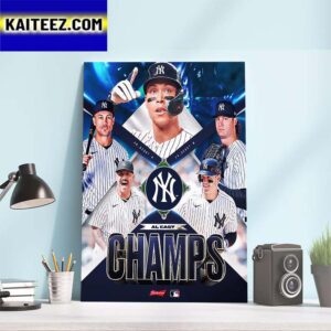 Poster Spreading The News The 2023 AL East Champions Are New York Yankees Art Decor Poster Canvas