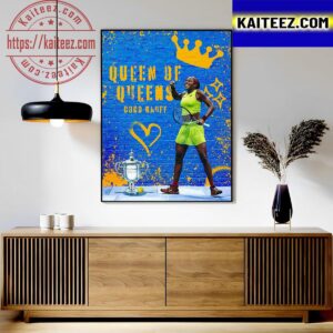 Queen Of Queens Coco Gauff Wins The First Career Major At The Us Open 2023 Art Decor Poster Canvas