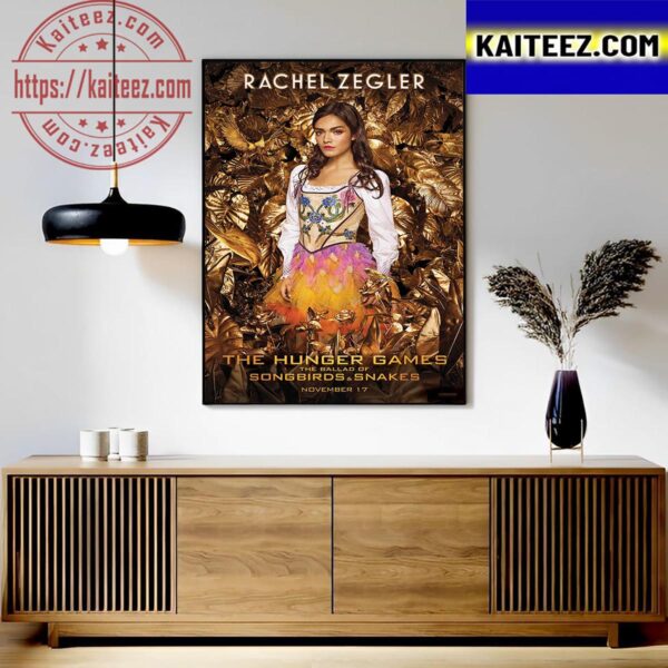 Rachel Zegler as Lucy Gray Baird In The Hunger Games The Ballad Of Songbirds And Snakes Art Decor Poster Canvas