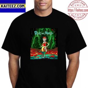 Rick and Morty Season 7 Official Poster Vintage T-Shirt