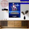 Rajeev Ram And Joe Salisbury Become The First-Ever Three-Peat Champions Of The US Open Art Decor Poster Canvas