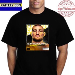 Sean Strickland Become The New World Middleweight Champion At UFC 293 Vintage T-Shirt