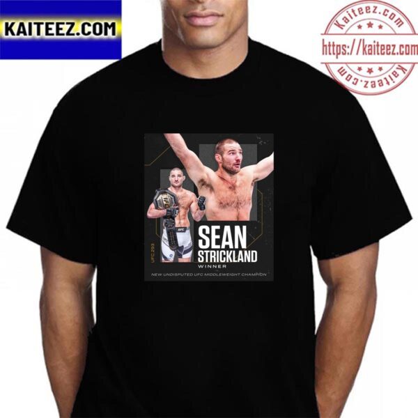 Sean Strickland Is The New UFC Middleweight Champion At UFC 293 Vintage T-Shirt